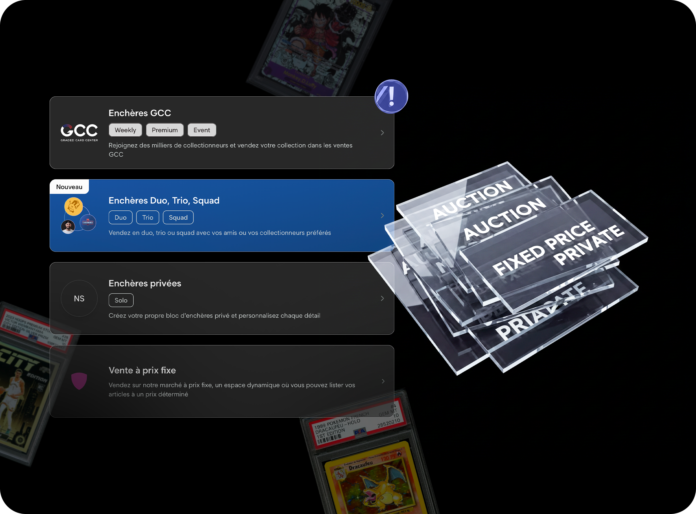 Formats de vente multiples